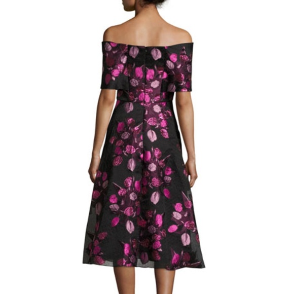 SOLD Lela Rose Tulip Fil Coupe A-line Dress - Picture 3 of 6